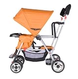 Joovy Caboose Ultralight Stand-On Tandem Stroller Sage