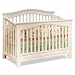White Atlantic Furniture Windsor 4-in-1 Convertible Wood Baby Crib