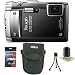 Olympus TG-810 14 MP Digital Camera (Black) (228100) Essential Starter Kit