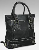 Black ''Fiona'' Tote