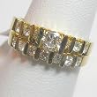 14K Yellow Gold Diamond Wedding Set