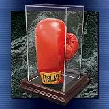 Custom Engraved The Boardroom Collection Mahogany Single Stand Up Boxing Glove Display Case