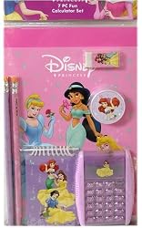Disney Princess 7 Pcs Fun Calculator Set : Stationery set