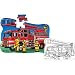 Learning-Journey-30-pc-Puzzle-Doubles-Fire-Truck-Floor-Puzzle