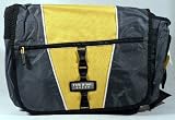 Mead Five Star Freefall Messenger Bag Gray & Yellow