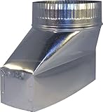 Speedi-Products SM-RH3106 SB 3.25-Inch W by 10-Inch Length to 6-Inch Stack Range Hood Straight Boot