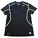 Nike Men's Pro Combat Fitted 2.0 Short Sleeve Crew Shirts Black/Volt