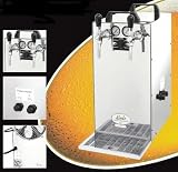 Kontakt 115/R Bierzapfanlage 2-leitig Trockenkühlgerät aus Edelstahl, 140 Liter/h