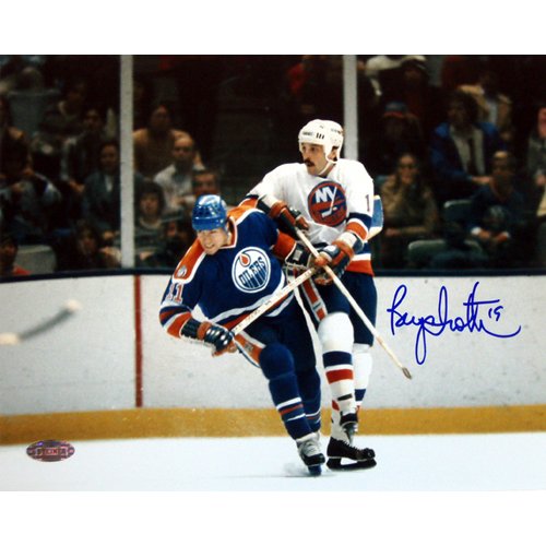 Steiner Sports NHL Bryan Trottier Islanders vs Messier 16-by-20-Inch Photograph
