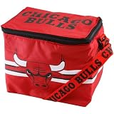 Chicago Bulls Lunch Bag: 6 Pack Zipper Cooler