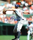 Autographed/Hand Signed Justin Masterson 8x10 Photo Cleveland Indians