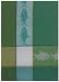 Waffle Weave 100% Cotton Fish Kiwi Green Dishtowel 18" X 28" Set / 6