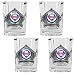 2008 World Series Champion Philadelphia Phillies 4pc 2oz Square Shot Glass Set