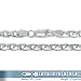 8mm Italian Sterling Silver Flat Gucci Mariner Link Chain Necklace Gauge 180 (18", 20", 22", 24", 30")