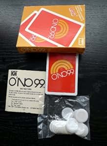 O'NO 99 Card Game From The Makers Of Uno 1980: Amazon.ca: Toys & Games