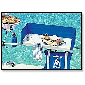 Magma Single Mount Third Mate Cockpit Table (24- Inch) by 