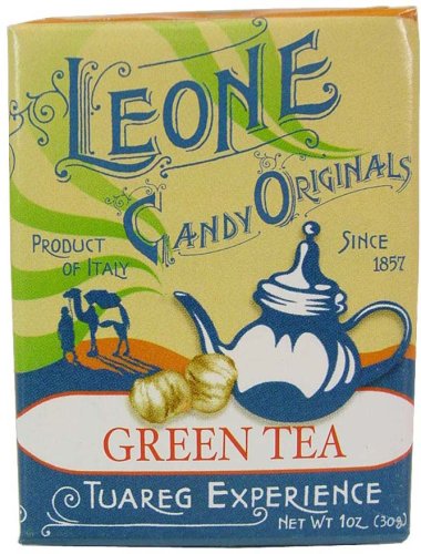 3 pack ~ Green Tea Tuareg Experience Leone Italian Traditional Candy mints retro... by Leone
