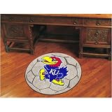 29 Round Kansas Jayhawks Soccer Mat