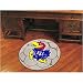 Kansas Jayhawks NCAA Soccer Ball Round Floor Mat (29)