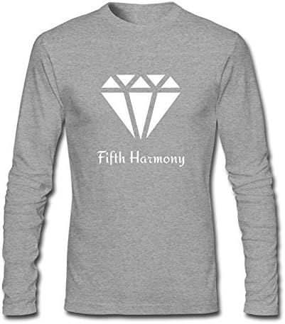 OWKJ Men's Fifth Harmony Flower Logo Long Sleeve T-shirt XL ColorName