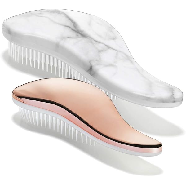 Detangling Hairbrush Set 2 X Detangler Hair Brush For Women And