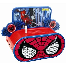 Lexibook - HPS100 - Enceintes Spiderman pour mp3 / CD - 2 x 1,5 W