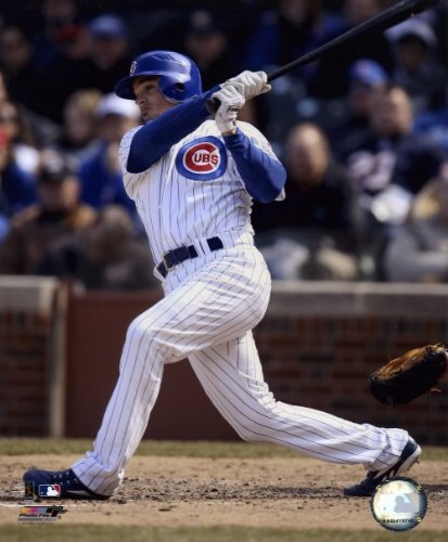 Ryan Theriot Chicago Cubs 8x10 Photo (2008 Batting)