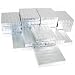 25 Silver Cotton Boxes Necklace Gift Jewelry Displays 6 1/8