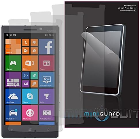 MiniGuard Screen Protector for Nokia Lumia 930 (3x Pack Anti-Glare)