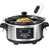 NEW Set & Forget 6-Quart Programmable Slow Cooker with Clip-Tight Lid (Small Appliances)