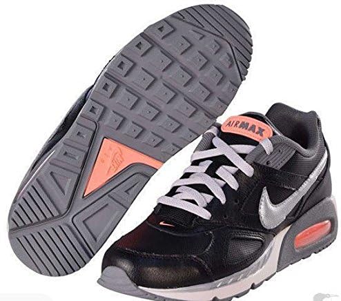 Nike Air Women's Max Ivo Leather Basketball shoes-Black