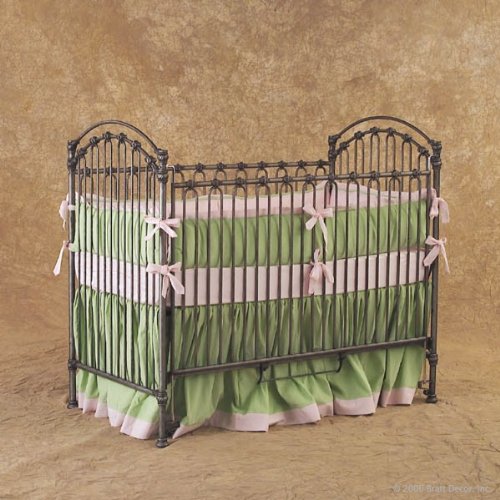 Bratt Decor Venetian Crib in Pewter