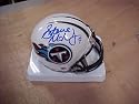 Steve McNair Hand Signed Autographed Tennessee Titans Riddell Football Mini Helmet