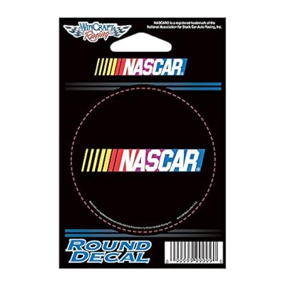 Other Official NASCAR 3 inch Round Vinyl Car Decal by Wincraft 521156