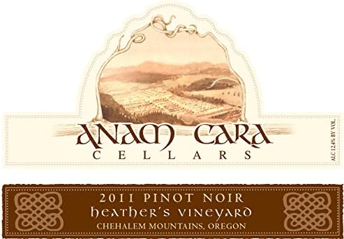 2011 Anam Cara Cellars Heather's Vineyard Pinot Noir 750 mL