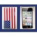 Housse Coque drapeau USA Ipod Touch 4 + film �cran