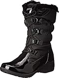 Khombu Women's Anne KH Cold Weather Boot, Black Patent Combo, 7 M US