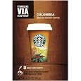 On Sale Starbucks VIA Ready Brew Coffee, Colombia Medium, 3- Count Packets (Pack of 6)