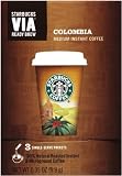 Starbucks VIA Ready Brew Coffee, Colombia Medium, 3- Count Packets (Pack of 6) by Starbucks Cheap