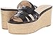 Nine West Women's Eleena Leather Wedge Sandal