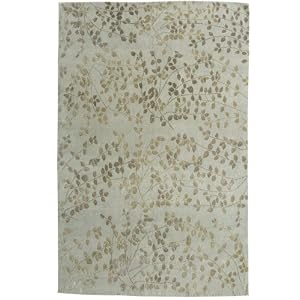 8'x10' Handmade Tibetan Wool and Silk Rug by Oscar Isberian Rugs