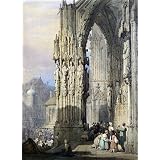 Porch of Ratisbon Cathedral, by Samuel Prout (Print On Demand)