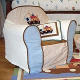 Kids Line Upholstered Chair with Slip Cover