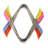 6 x Stainless Steel Metal Tongue Cleaner / Scraper Oral Hygiene Bad Breath