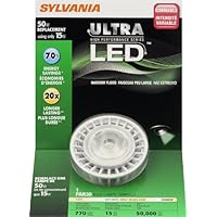 Sylvania 78494 15 Watt Ultra LED PAR30 Dimmable Long Neck Halogen Lamp, Replaces 50 Watt