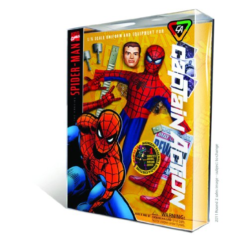 Round 2 Captain Action Deluxe Spider-Man Costume Set Round 2 Captain Action Deluxe Spider-Man Costume Set
