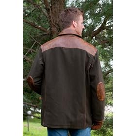 Mens Woodstock Cashmere Blend Coat with Leather Trim