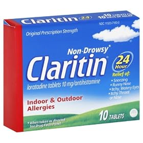 Claritin Indoor & Outdoor Allergies, 24 Hour, Tablets, 10 ct.