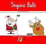 Christmas Craft Kids Sequins Balls (QuickCraft) Picture