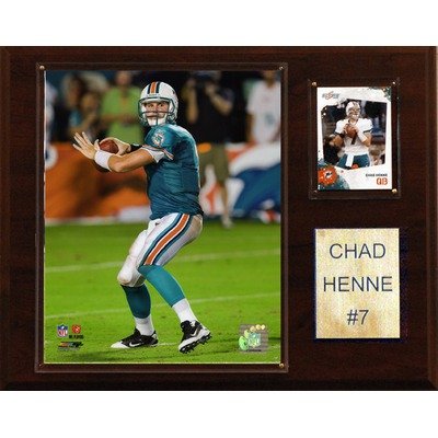NFL Miami Dolphins Chad Henne Player Plaque